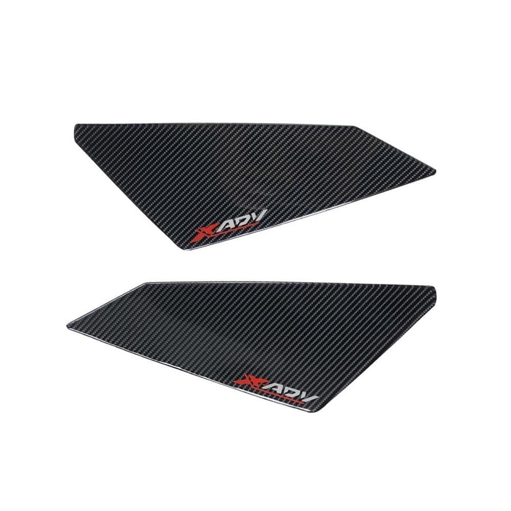 Protection carbone XADV 750 pad de réservoir effet fibre premium
