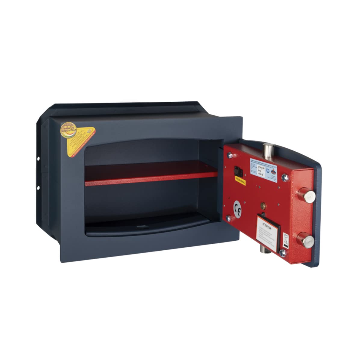 Cassaforte A Muro Technomax Gold Trony S2 - Elettronica Digitale, 390x200x270 Mm, Grado Sicurezza S2 - Foto 3