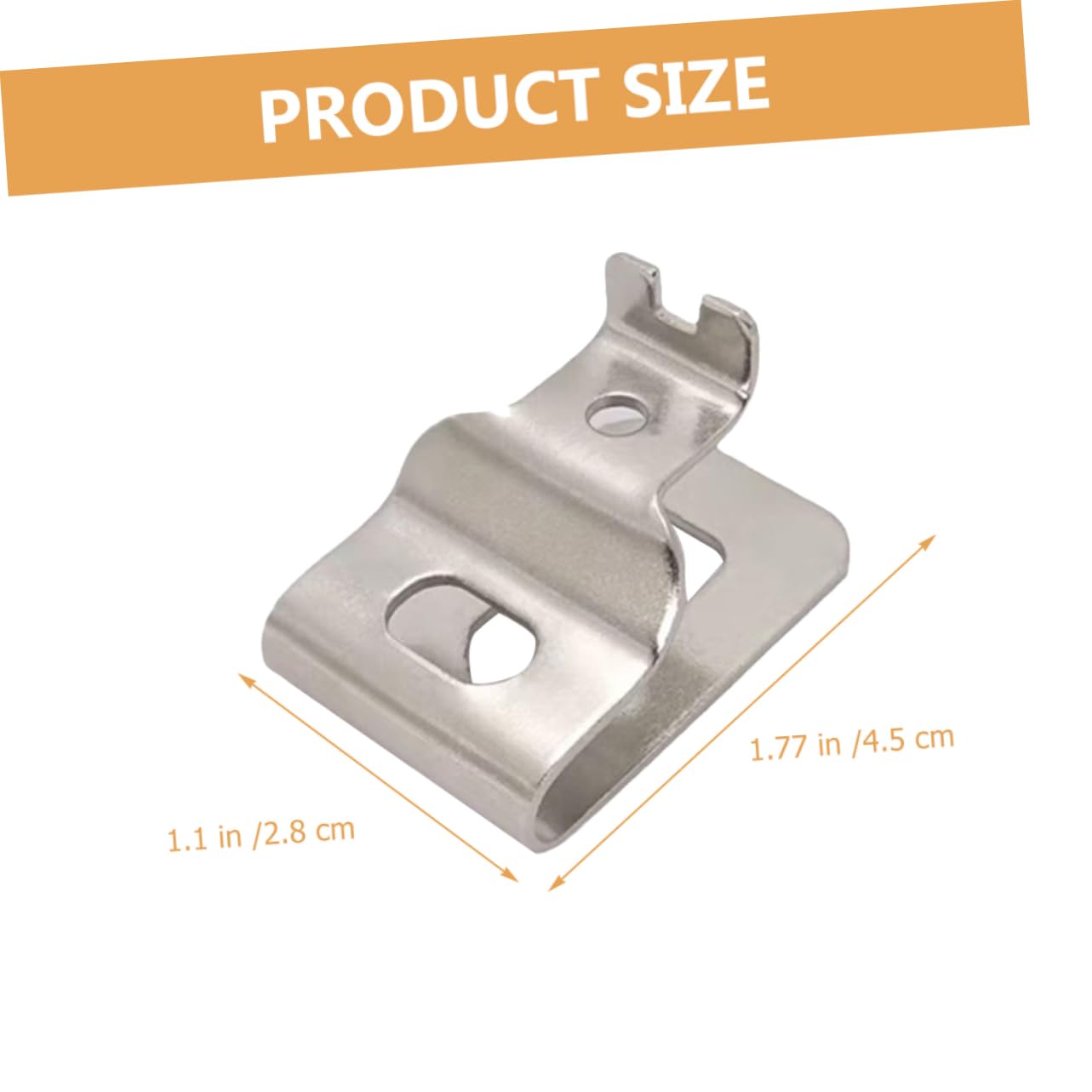 jojofuny 32pièces De Clip De Ceinture Acier pour Outils Électriques Support Pratique pour Perceuses Et Mètres Ruban Accessoire pour Organiser Outils à Main