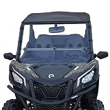 Can Am Maverick Trail Windshield - Full Folding - SCRATCH RESISTANT - Premium polycarbonate w/Scratc
