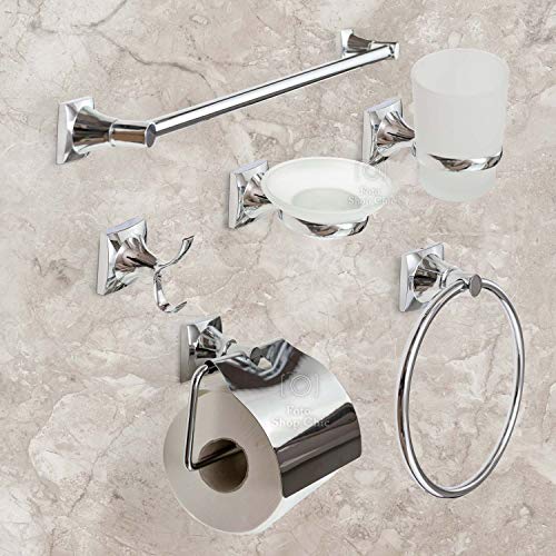 LE CHIC ARREDAMENTI Set Accessori Bagno 6 Pezzi