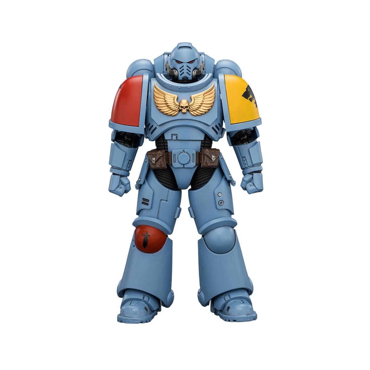 JOYTOY Warhammer 40K Intercessor with Bolt Rifle, Bolt Pistol and Chainsword 1:18 Scale 4.84inches Action Figure (Space Wolves)