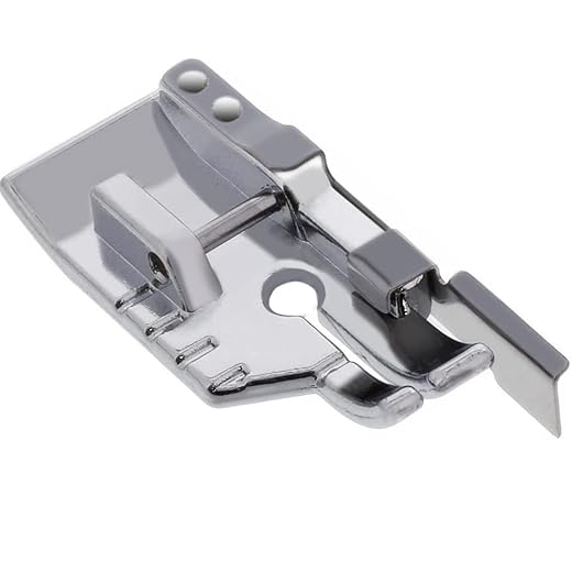 TFBOY 1/4''(Quarter inch) Quilting Patchwork Sewing Machine Presser Foot with Edge Guide for All Low Shank Snap-On Singer, Brother, Babylock, Euro-Pro, Janome, Juki, Kenmore, New Home, White