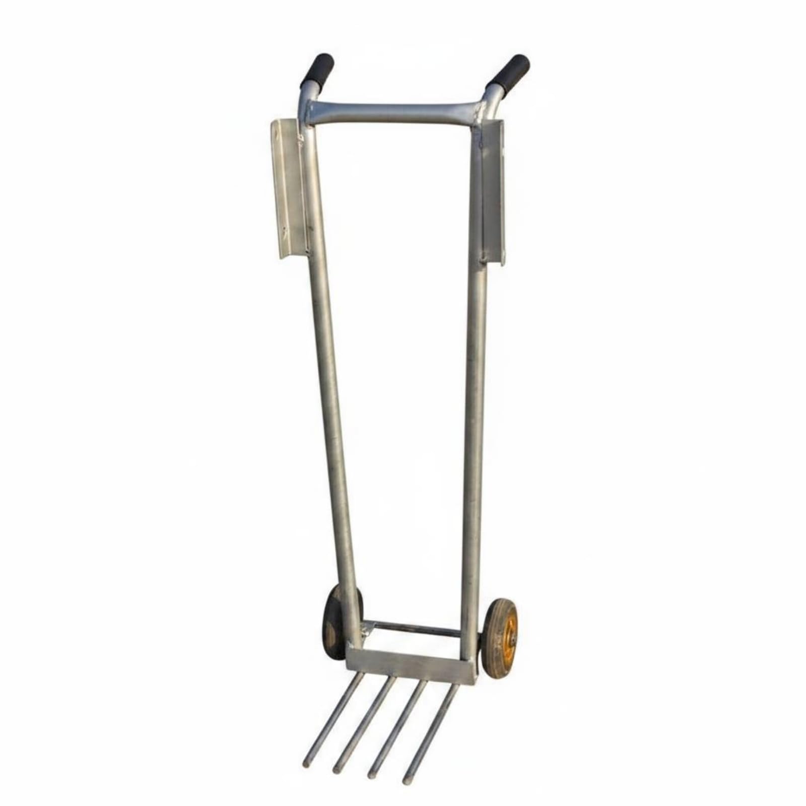 Mano Manuale Carrello Trasporto Carrello Portapacchi Carrello Pieghevole Design a per Sostegno Bilanciato Prongs Anteriori per Bordi Cassa Presa