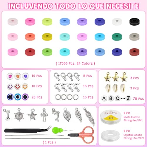 Reviews de Kits para hacer bisutería Top 10. 8 Kits para hacer bisutería marca EDECOR (2)