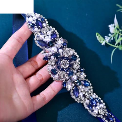 Vintage Wedding Belt Stone Jewelry Applique Bridal Accessories Formal Dress Waist Decoration2
