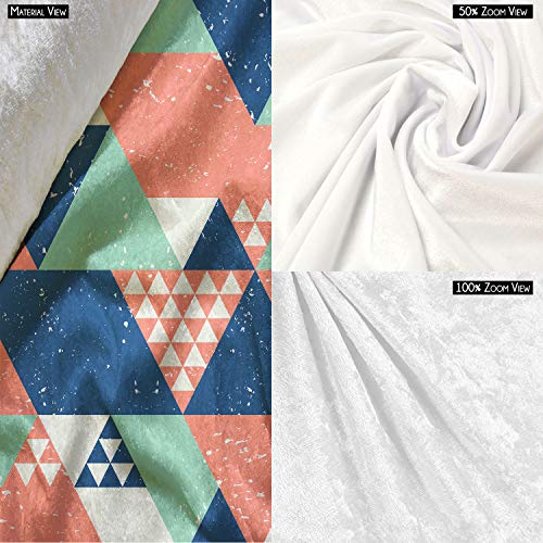 Image of ArtzFolio Colorful Triangles D1 | Reusable Sack Bag | Bag for Gym, Storage, Vegetable & Travel