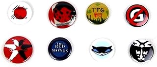 Infamous Second Son Pins Set of 8 Delsin Rowe