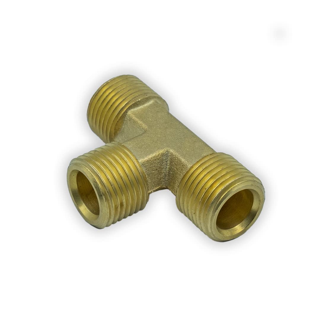 See full amazon price history chart for FitNut Brass Male Tee 3/8” BSP 3-Way Forged Pipe Fitting | Female BSP 3/8” x 3/8” x 3/8” | Pack of 1 | FitNut Brass Male Tee 3/8” BSP 3-Way Forged Pipe Fitting | Female BSP 3/8” x 3/8” x 3/8” | Pack of 1 | (B0B2PJCD45) Amazon Price History, Amazon Price Tracker