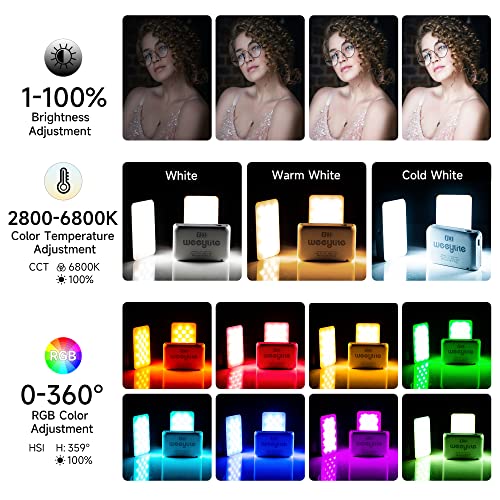 Trípode con panel de luz LED para creadores de contenido y fotografía 2