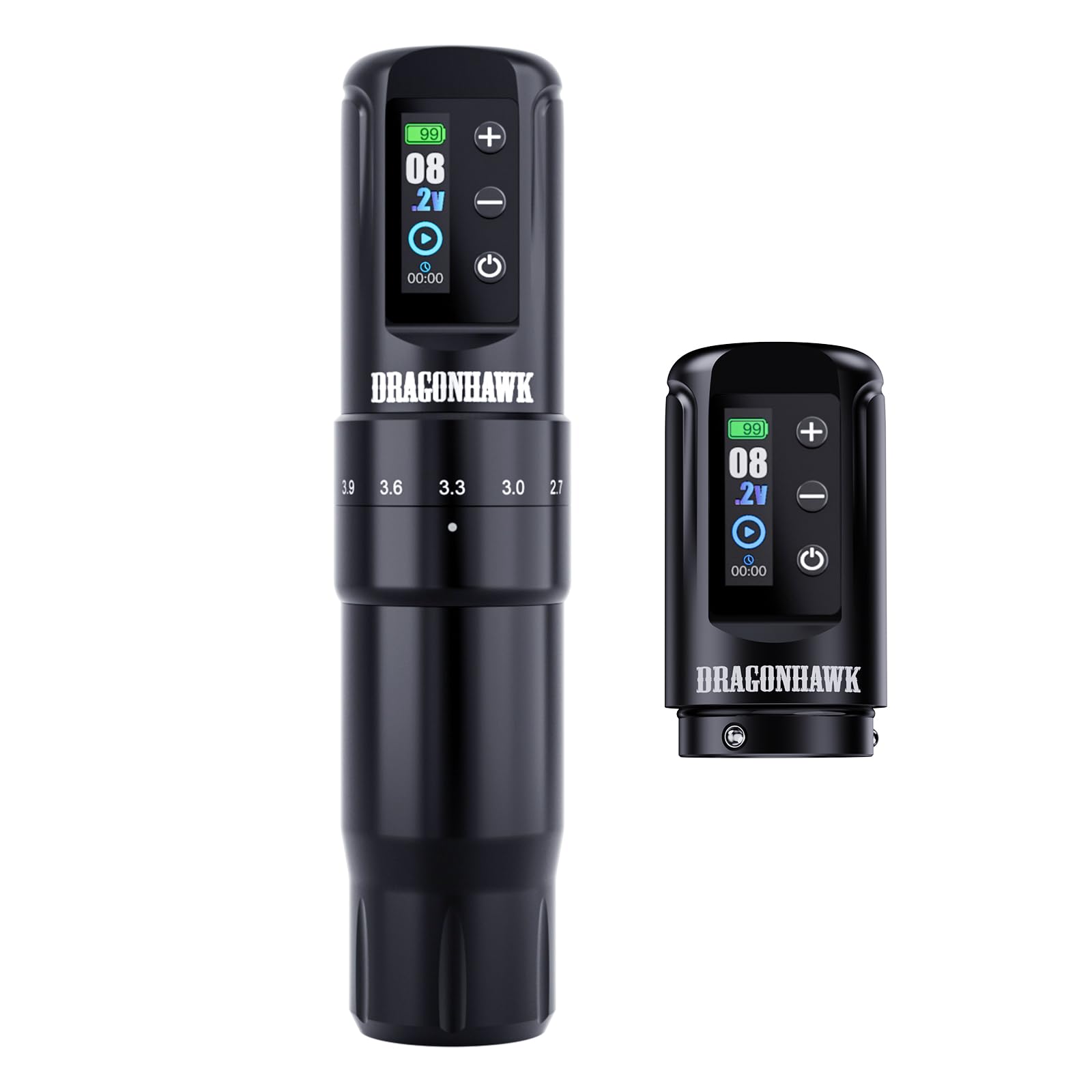 Amazon.com: Dragonhawk Atom2 Pro Cordless Tattoo Machine - 7