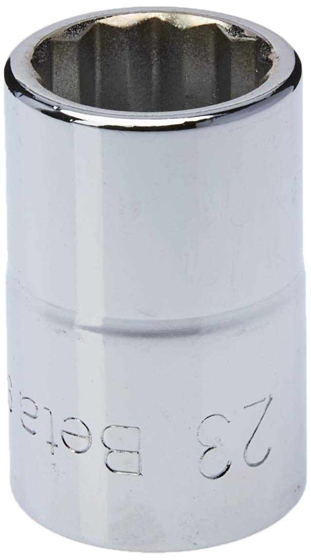 Beta 9280123 Model 928 B23 Bi-hex Hand Sockets, 3/4 Drive, 23mm, White