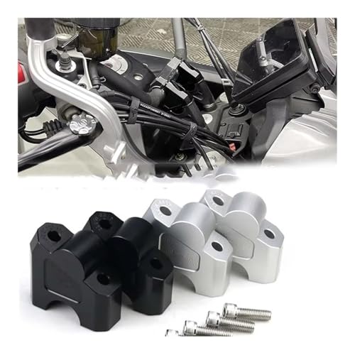 Élévateur guidon moto SVT 650 pontet aluminium usiné haute précision