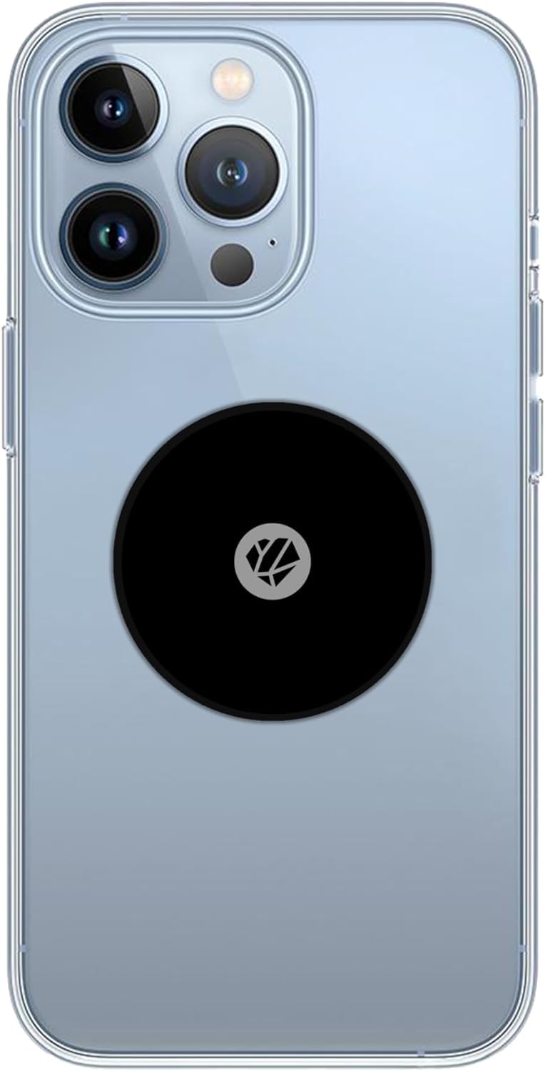 Shapeheart Support téléphone Moto magnétique Pro avec Bras articulé et Pochette étanche détachable, absorbe Les Vibrations. & Plaque métallique, Anti-reflet, Adaptateur Universel Extra-Fin