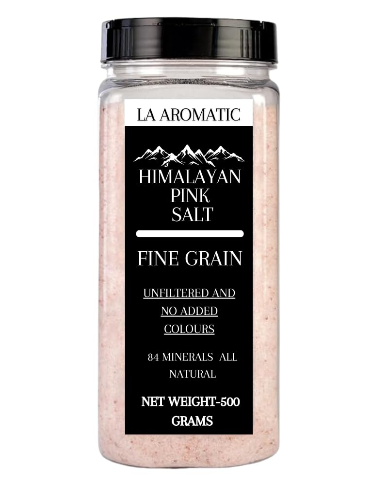 La Aromatic Pink Himalayan Rock Salt Powder-500 Grams