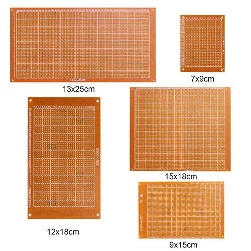 image for Pastall 5 Different Sizes DIY Weld Soldering Prototype Copper Strip PC