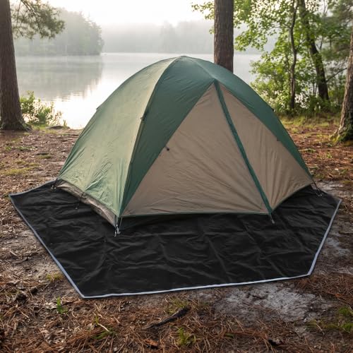 Protector suelo resistente camping impermeable de diseño hexagonal 6