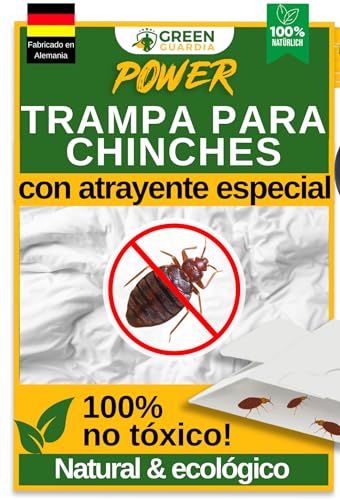 Trampa para chinches con tejido especial – 6 trampas para chinches – Respetuoso con el medio ambiente combate los escarabajos de grano, trampa de feromonas sin productos químicos con superficies