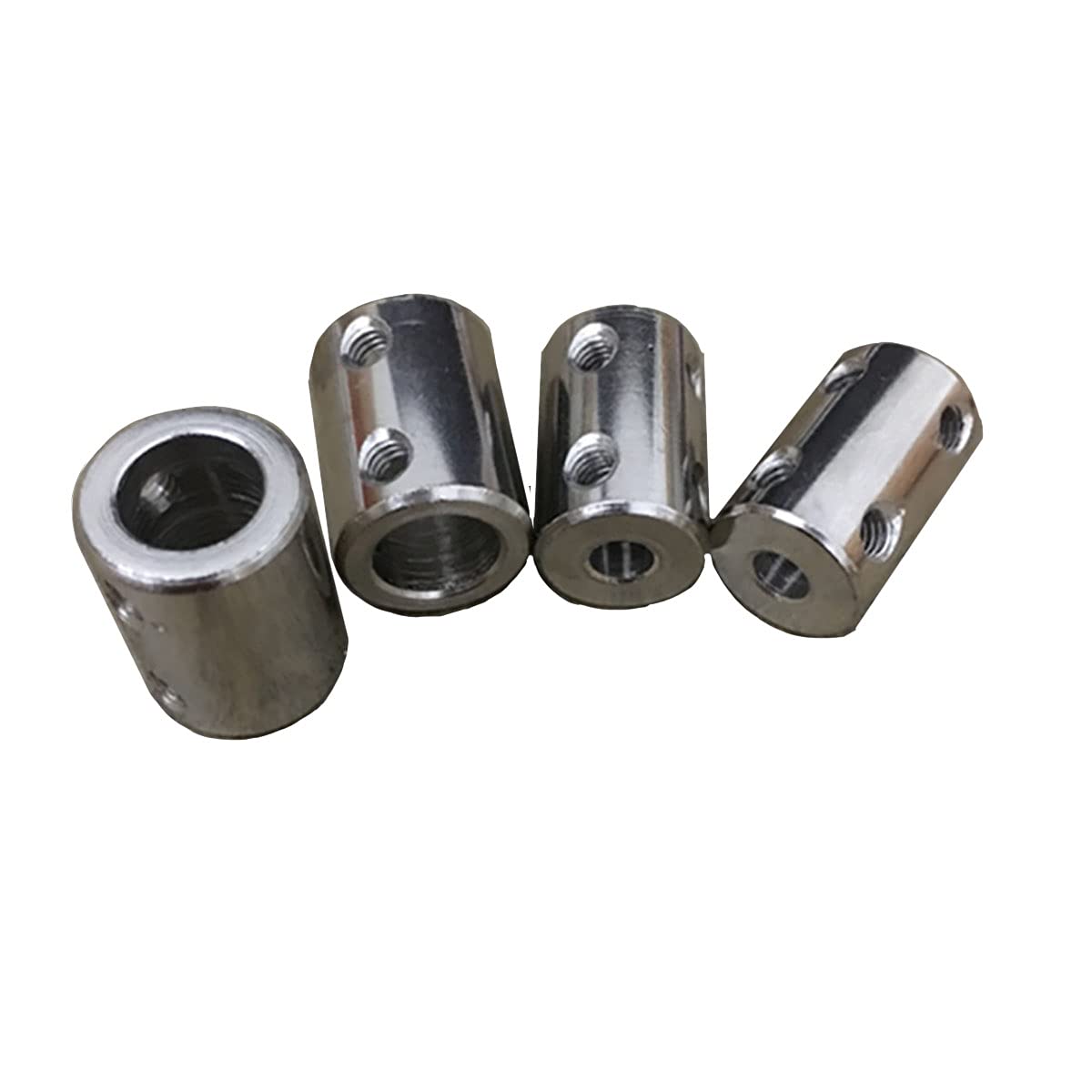 Attacco Rigido Per Albero Da 5mm A 6mm - In Rame, L22xD14, Con Viti Per Motori E Macchine CNC - Foto 3