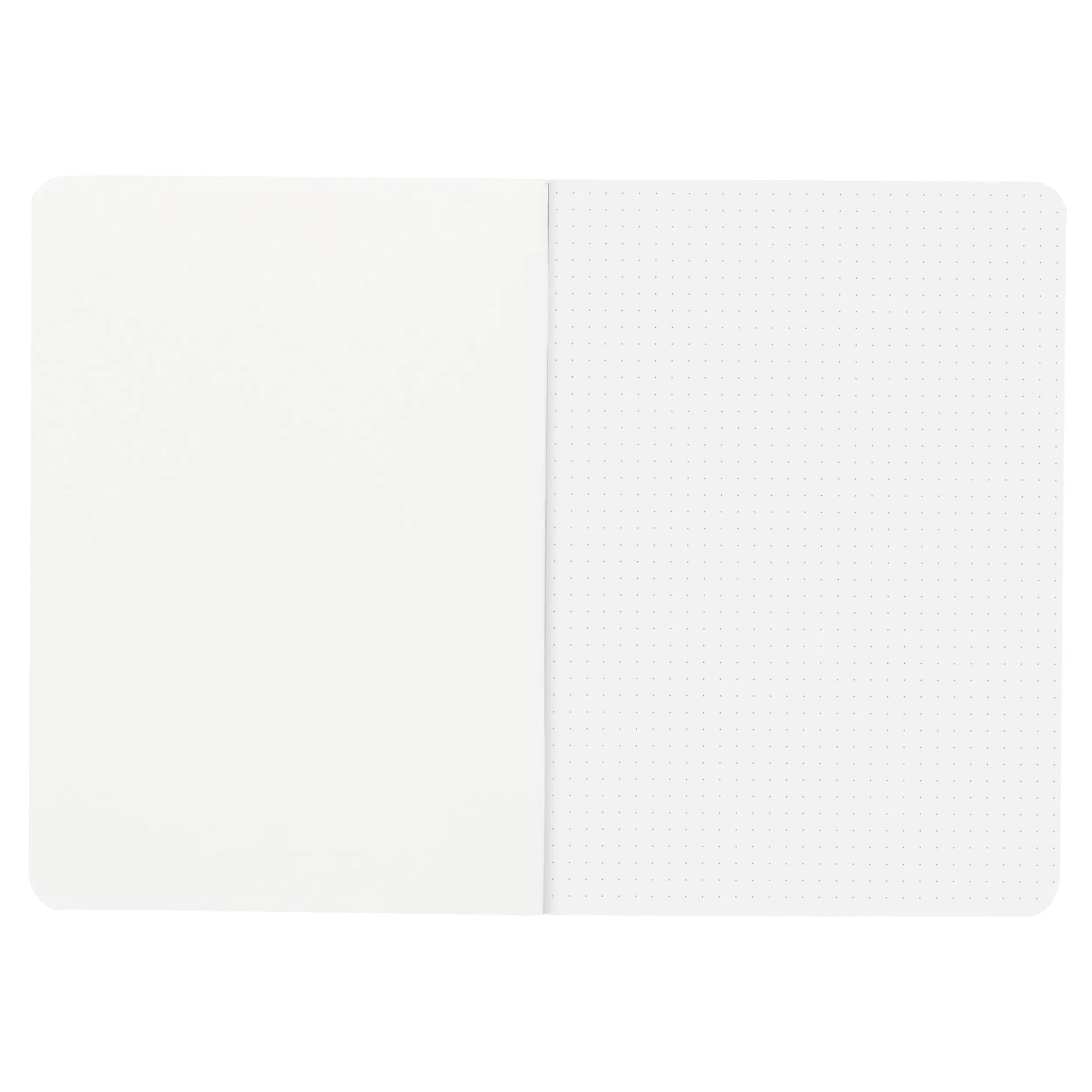 Rhodia 119200Cpack, Set of 10 White Staplebound Notebooks, A5 Dotted, 96 pages, 80gsm Clairefontaine White paper - Image 2