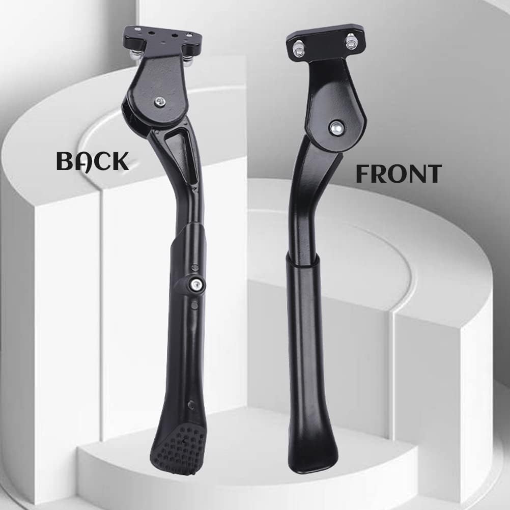 Kickstand, Kickstand Aluminum, Alloy Adjustable Height Rear Side Kick Stand, Rear Side Stand, Suitable for Most 22 24 26 Inch Snowmobiles