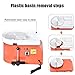 SEAAN Electric Pottery Wheel Machine 25CM Pottery Throwing Ceramic Machine Ceramic DIY Clay Tool for Ceramic Work Art Clay with 10 Pcs Clay Sculpting Tools, Foot Pedal