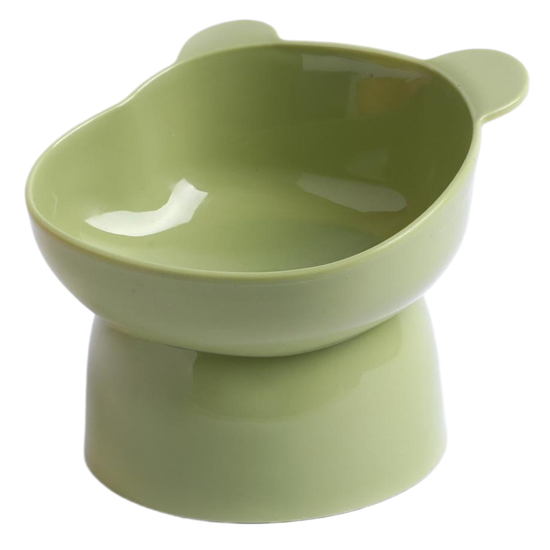 Raised Dog Bowl, PP Plastic Dog Bowl Prevention of Vertebrae Disease Elevated Dog Bowls Non-Spill Dog Feed Bowl for Pet Cat, Puppies, Dishwasher Safe
