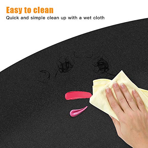 3 Ft. X 5 Ft. Salon Anti Fatigue Mat For Hair Stylist,Salon Barber Chair Barber Stations Floor Mat,Non Slip,Waterproof,High-Heel Proof,1/2 Inch Thick #TOP4