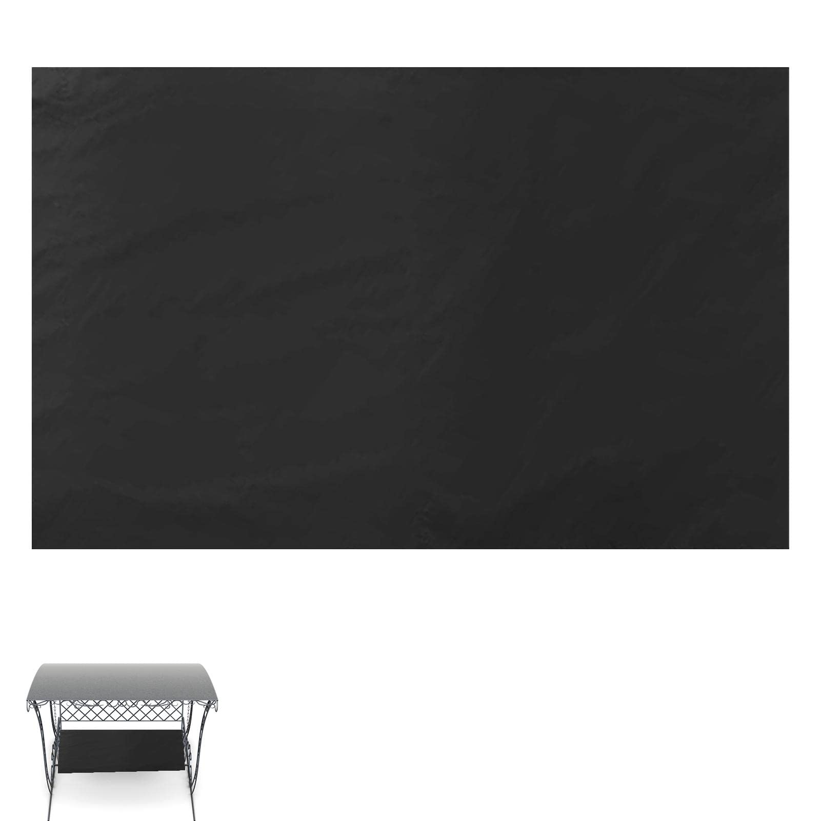 Copertura Per Dondolo Da Giardino In Tessuto Oxford 900D - Verde 113x48x48cm Per 2-3 Posti - Foto 9