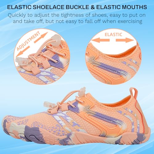 Quick Dry Water Shoes - Barefoot Swim Shoes for Women & Men, Non-Slip Aqua Shoes for Beach, River, Pool & Hiking4