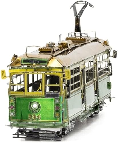 Miniatura 5 de Metal Earth Melbourne W-Class Tram 3D Kit de modelo de metal con pinzas Fascinaciones