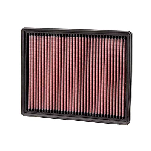 K&N Engine Air Filter: Reusable, Clean Every 75,000 Miles, Washable,