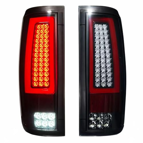 Suiwtaa All-in-One LED Tail Lights for 2004 2005 2006 2007 2008 Ford F150 Upgraded Version Rear Tail Light Assembly FO2800182 FO2801182 5L3Z13405CA 6L3Z13405BA 4L3Z13405AA