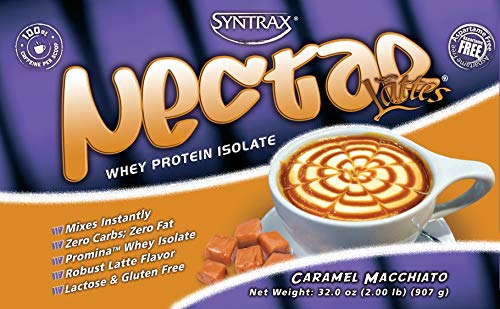Nectar Whey Protein Isolado Syntrax Caramel Macchiato - 907 g