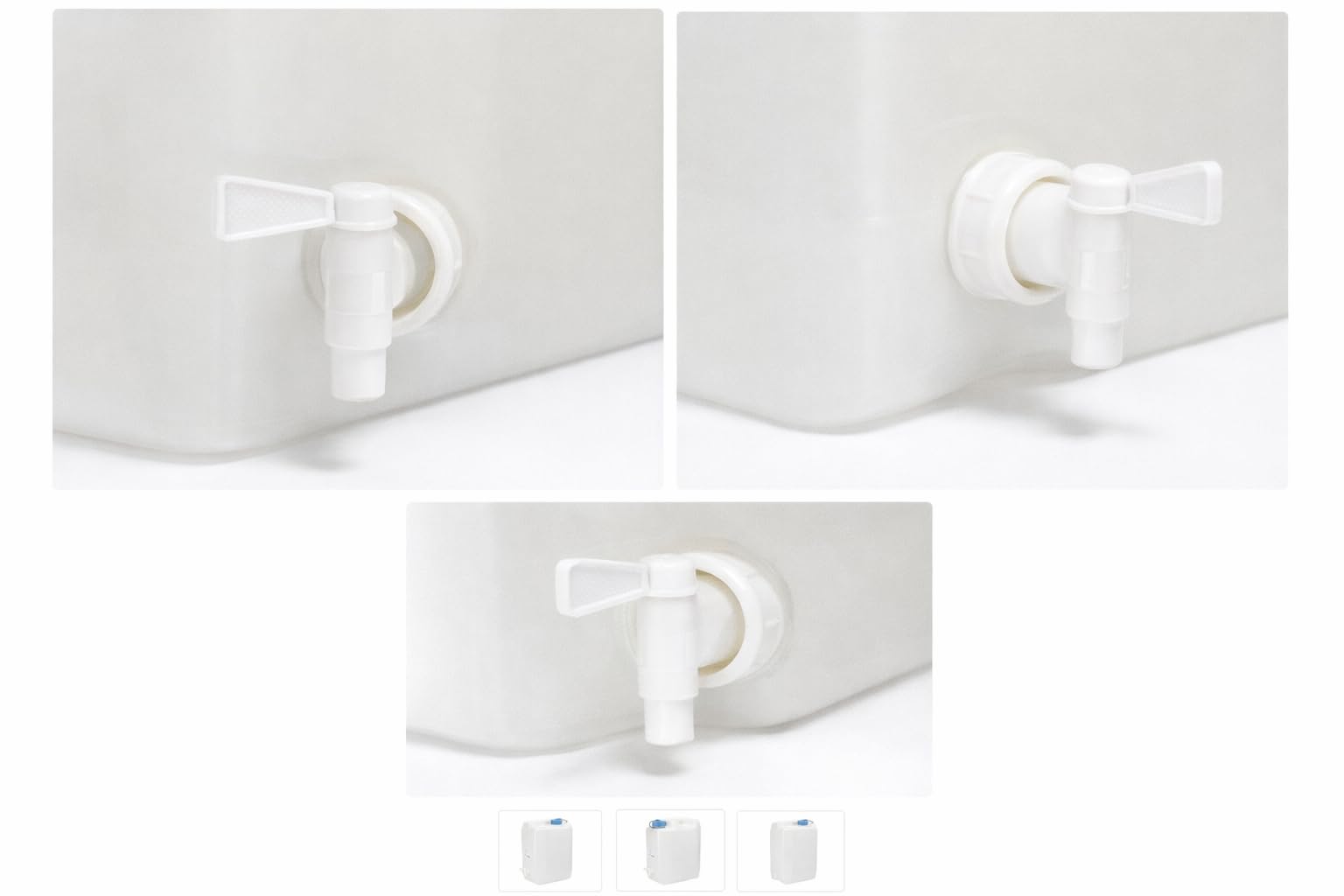 Kanister 35l Wasser BPA Frei | 4er Set Kunststoff Water Kanister Für Camping, Wandern, Angeln, Picknick, Notfallversorgung & BBQ | Wasserkanister mit Wasserhahn