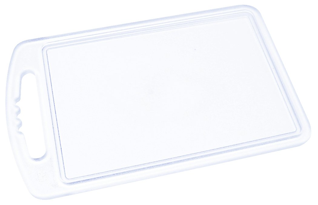 Fackelmann Plastic Sandwich Board, Transparent, 9.4 x 5.9-Inch