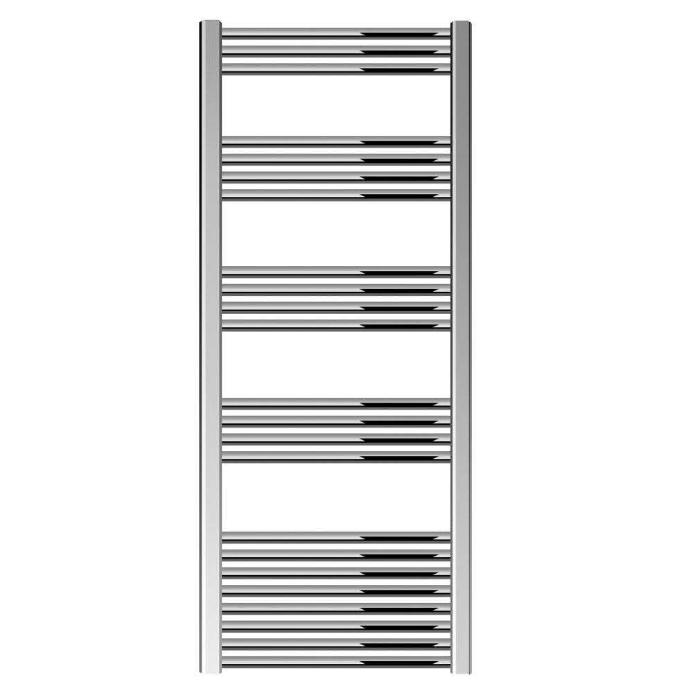 Balterley Straight Heated Heated Towel Rail Radiator, 502W, 600 X 1500Mm, Chrome