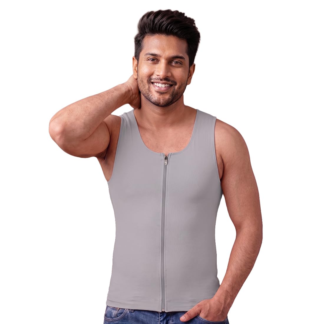 dermawear Men Zenrik-G Gynaecomastia Shapewear Vest for Chest and Abdomen-picture-45