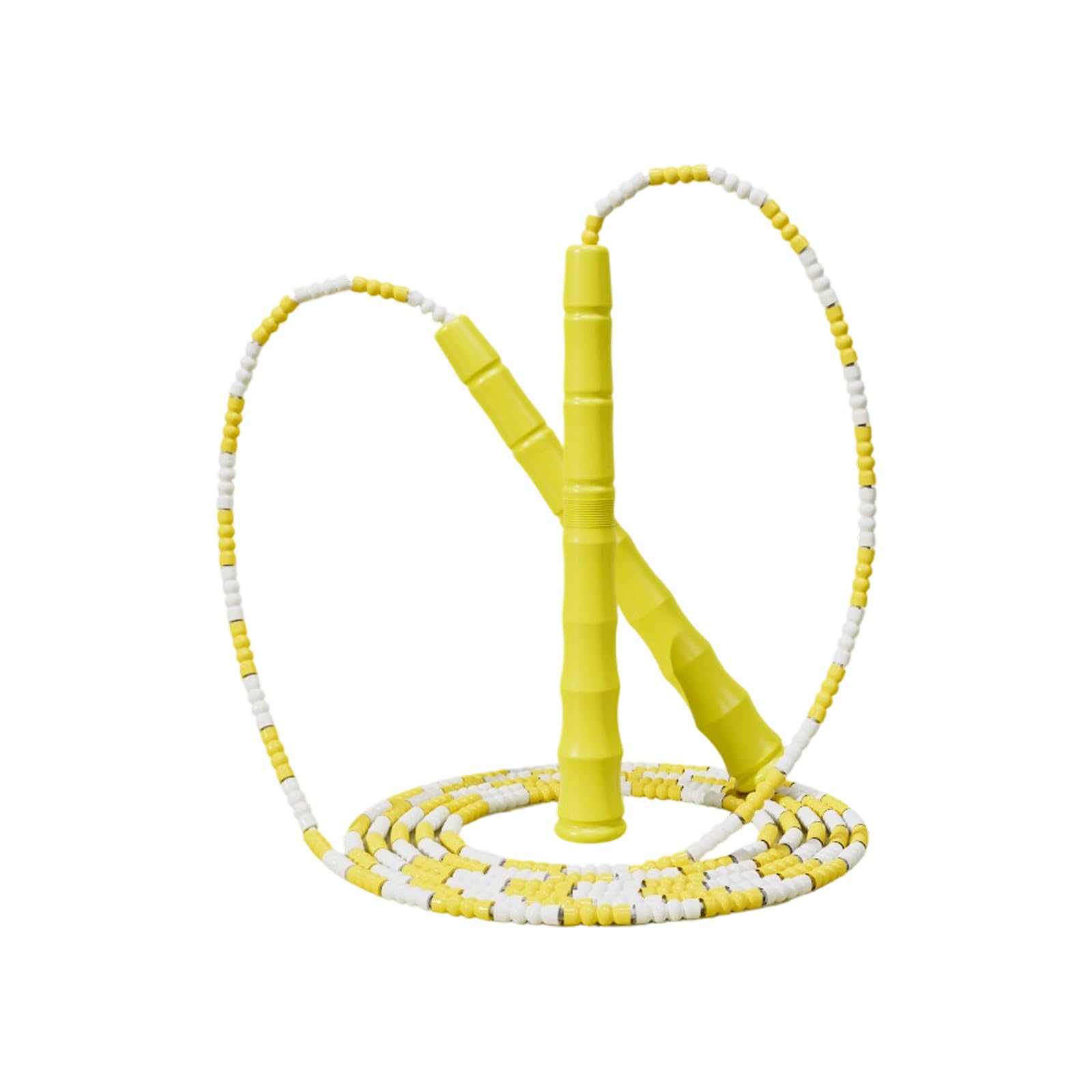 BWANGIAO Soft Beaded Jump Rope With Tangles Resistant Designs For Workout And Fitness Training Adjustable Length Skipping Rope