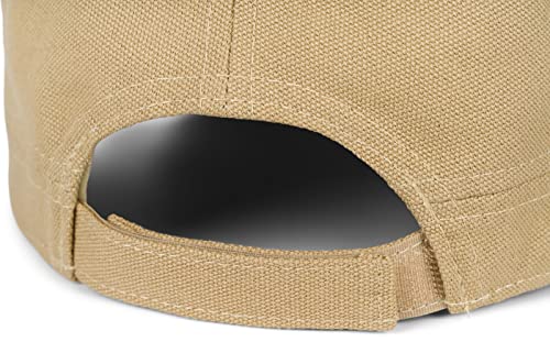 StyleBREAKER Berretto in Stile Militare in Tela di...