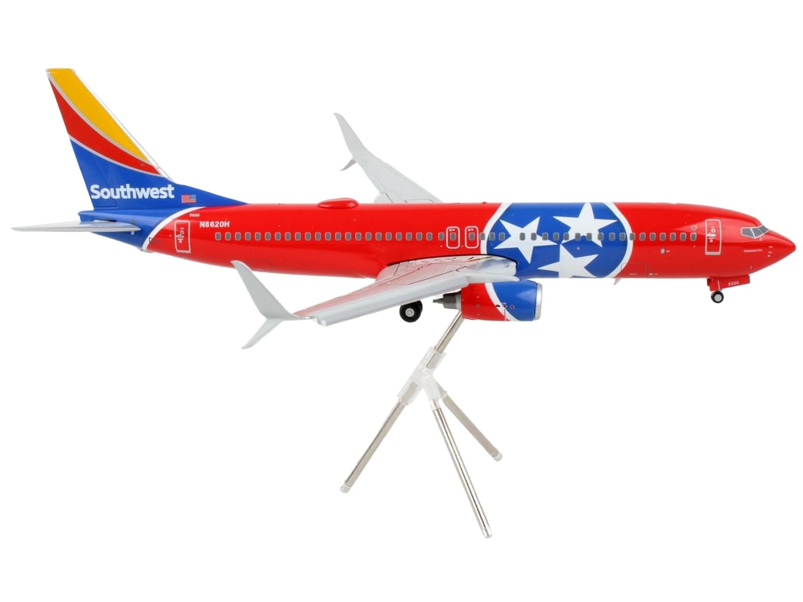 Amazon.com: GeminiJets G2SWA1011F Southwest Airlines Boeing 737