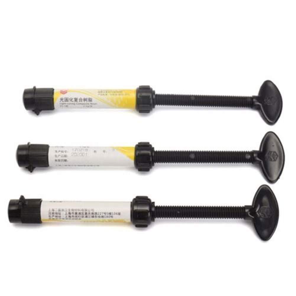 Compuesto de resina dental micro híbrido 2,5 g amarillo claro A1