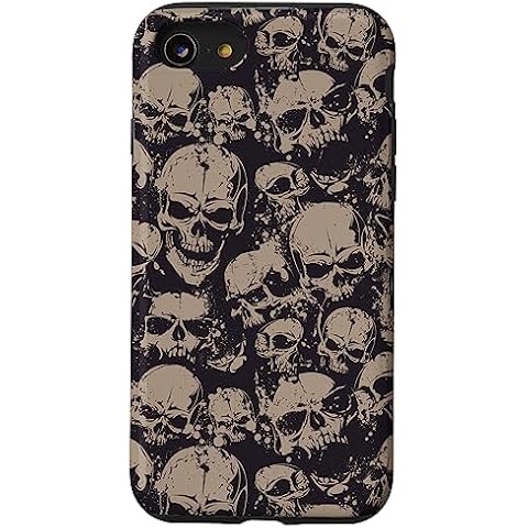 Gothic Skull Halloween Phone Case for iPhone Cover