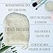 Reusable Makeup Remover Pads and Microfiber Face Cleansing Gloves | 12 Pack with Laundry Bag | 100% Organic Bamboo Cotton | Eco-friendly | Waste Free | Luxury
