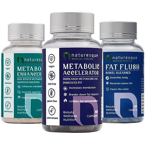 Naturesque | Metabolism Accelerator Capsules | Targeted Fat Metabolism | Management | Effective Fat Dissolution | Body Cleansing | Detoxification, and Holistic Weight Loss | Support for Men and Women Naturesque | Metabolism Accelerator Capsules | Targeted Fat Metabolism | Management | Effective Fat Dissolution | Body Cleansing | Detoxification, and Holistic Weight Loss | Support for Men and Women