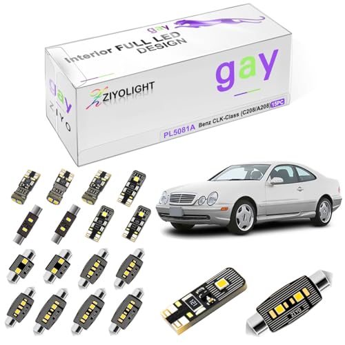 Kit de Luz Interior LED para Mercedes Benz CLK 1997-2002 miniatura 1