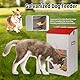 Verzinkte Automatische Hundefutterspender für Große Hunde, 11KG Outdoor Haustiere Futterspender Schwerkraft Futterspender