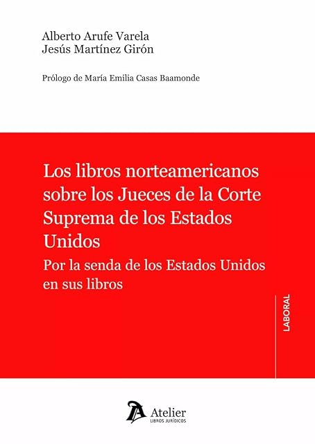 Portada de Libros Norteamericanos sobre los Jueces de la Corte Suprema de lo S Es