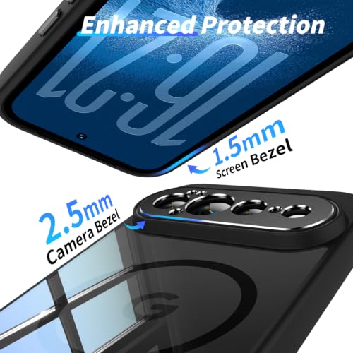 Image of Magnetic Case with Clear Back for Google Pixel 11 Pro XL, Fit for MagSafe