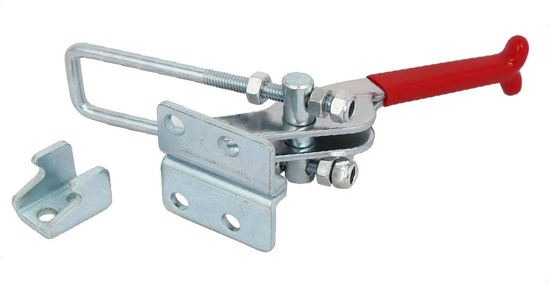 New Lon0167 318Kg Holding Featured Capacity Zinc Plated reliable efficacy U-Shaped Clamping Bar Toggle Clamps GH-431 8pcs(id:15d da 96 ccf)